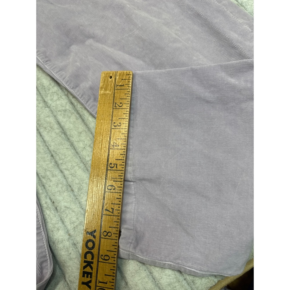 Mother HW Tunnel Vision Sneak Corduroy Pants Lavender Aura 27 Wide Leg 1338-618 - Picture 3 of 9